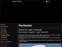 Tablet Screenshot of horkestar.org